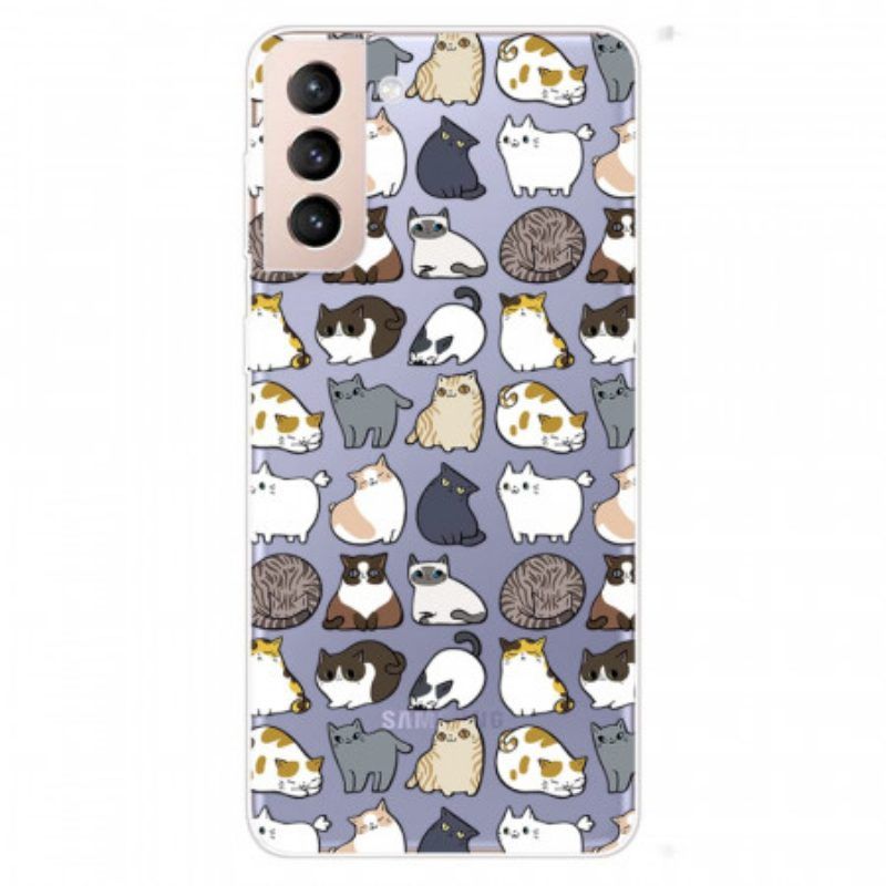 Hoesje voor Samsung Galaxy S22 5G Topkatten