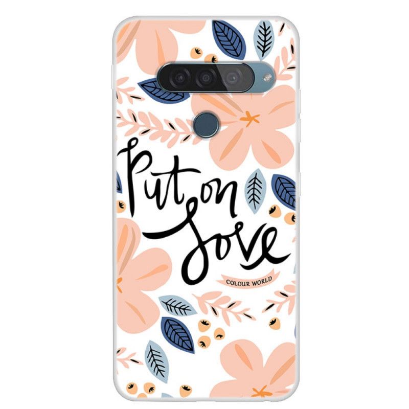 Hoesje ThinQ LG G8S ThinQ Liefde Aandoen