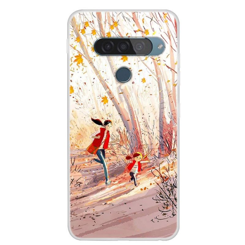 Hoesje voor ThinQ LG G8S ThinQ Herfstlandschap