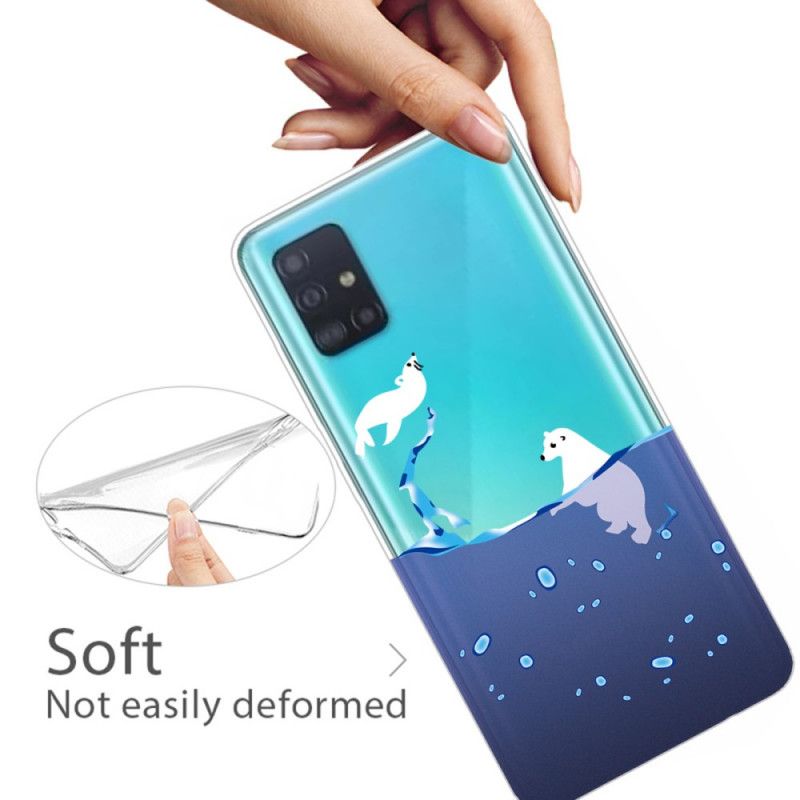 Case Hoesje Samsung Galaxy A71 Telefoonhoesje Zeespelen