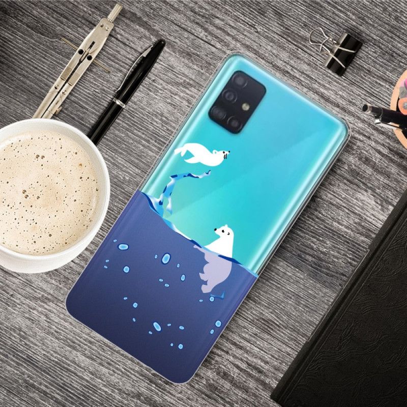 Case Hoesje Samsung Galaxy A71 Telefoonhoesje Zeespelen