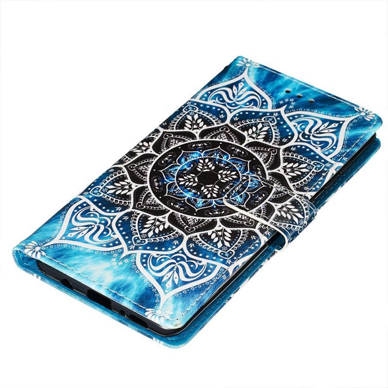 Cover Folio-hoesje Samsung Galaxy A71 Telefoonhoesje Mandala In De Lucht
