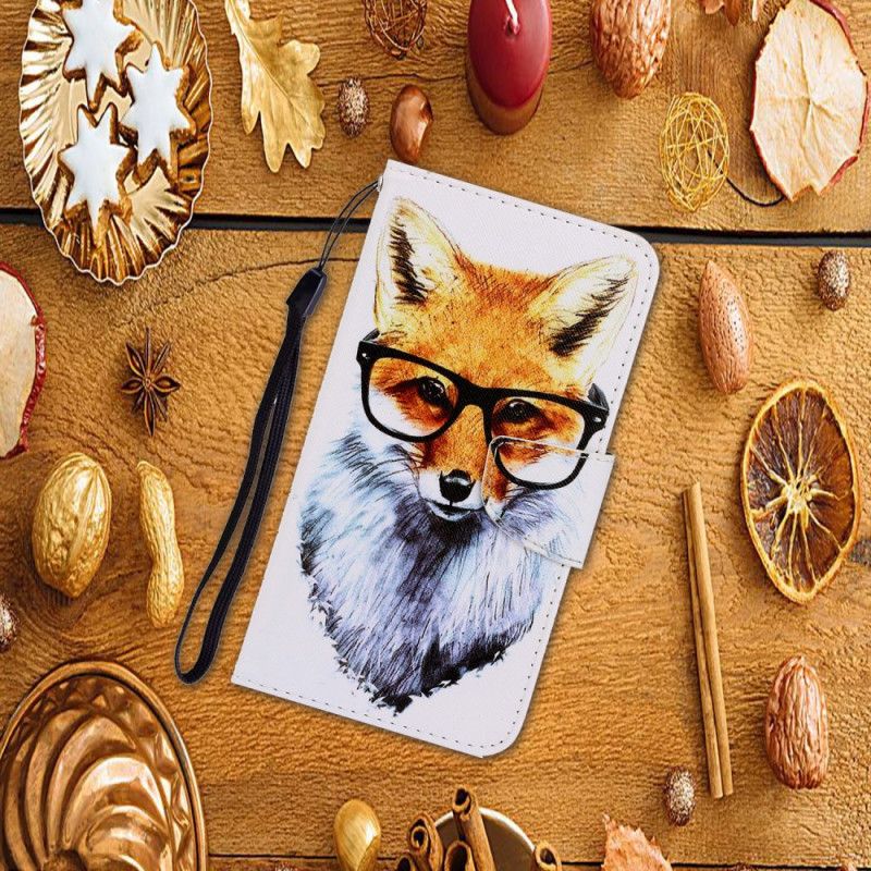 Cover Folio-hoesje Samsung Galaxy A71 Telefoonhoesje Nerdvos Met String