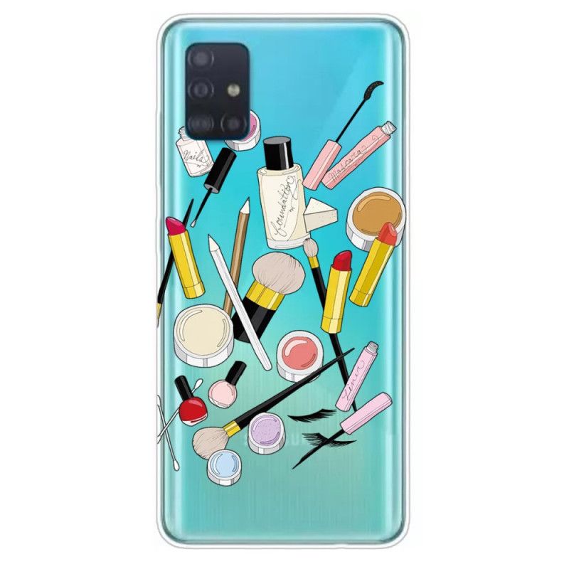 Cover Hoesje Samsung Galaxy A71 Telefoonhoesje Topmake-Up