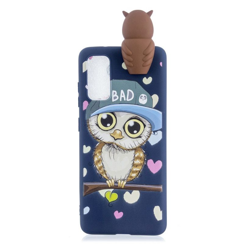 Hoesje voor Samsung Galaxy A71 3D Slechte Uil