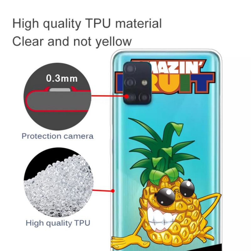 Hoesje voor Samsung Galaxy A71 Geweldig Fruit