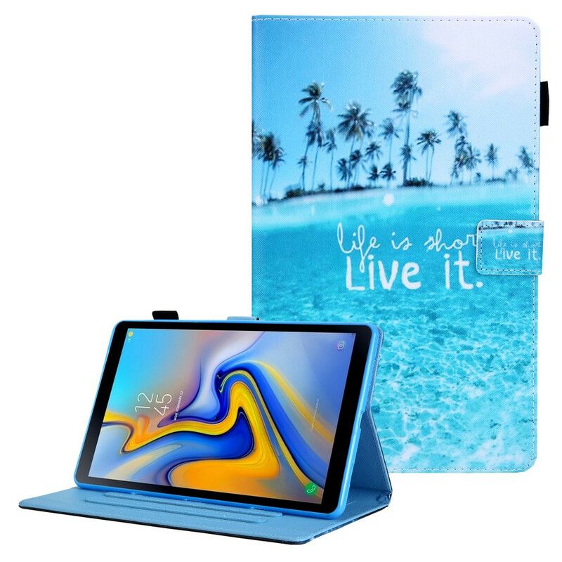 Bescherming Hoesje Samsung Galaxy Tab A7 Lite Live It