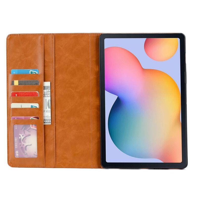 Cover Samsung Galaxy Tab A7 Lite Kaartenset Bescherming Hoesje