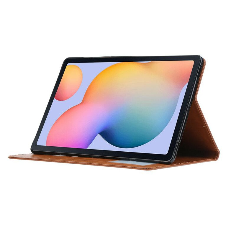 Cover Samsung Galaxy Tab A7 Lite Kaartenset Bescherming Hoesje