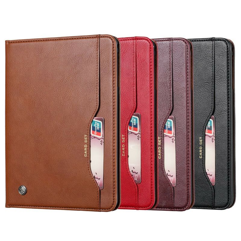 Cover Samsung Galaxy Tab A7 Lite Kaartenset Bescherming Hoesje
