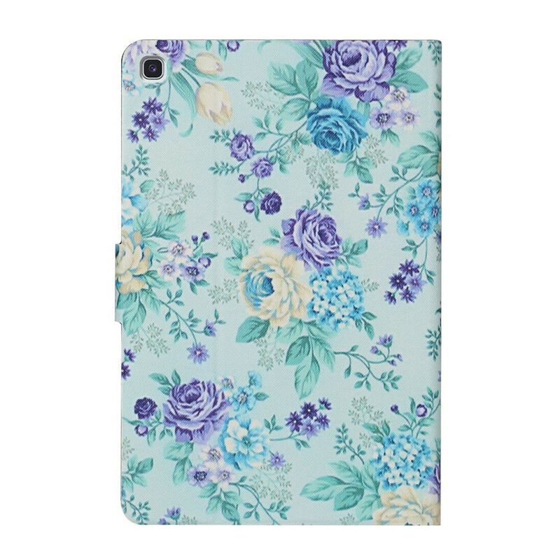 Folio-hoesje Samsung Galaxy Tab A7 Lite Telefoonhoesje Bloemen Bloemen Bloemen