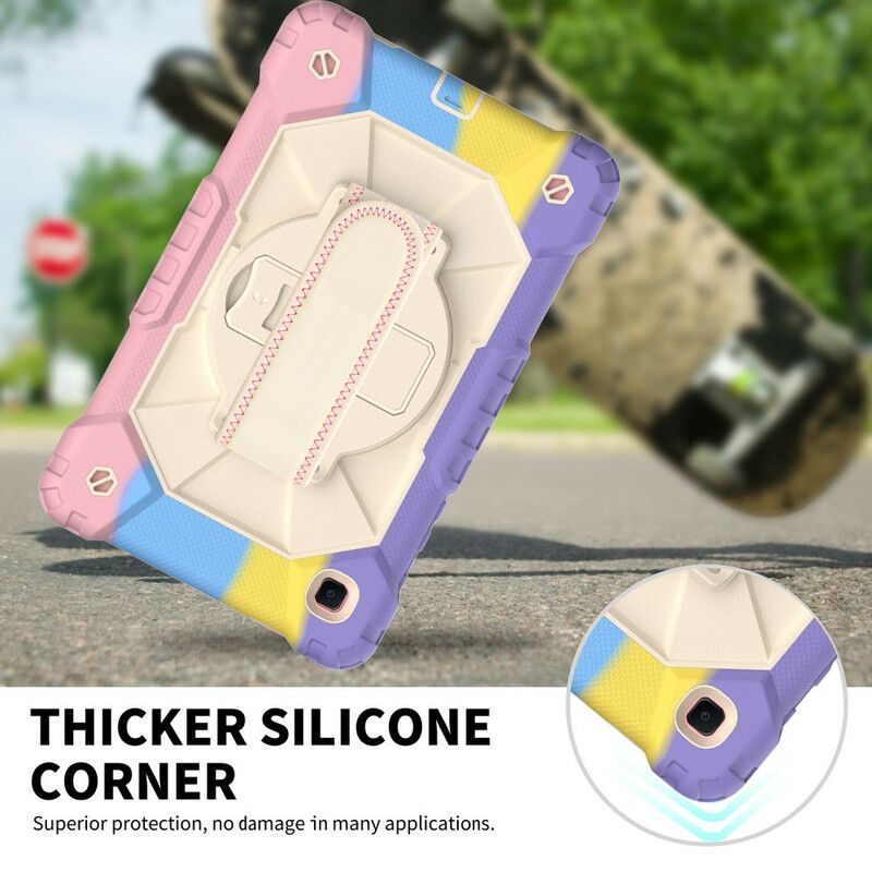 Hoesje Samsung Galaxy Tab A7 Lite Multifunctionele Camouflage Bescherming Hoesje