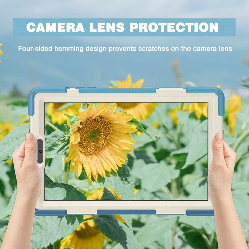 Hoesje Samsung Galaxy Tab A7 Lite Multifunctionele Schouderband Kleur: Bescherming Hoesje