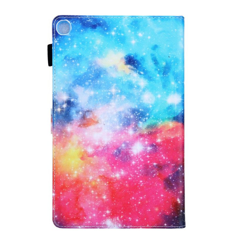 Leren Hoesje Voor Samsung Galaxy Tab A7 Lite Spatie