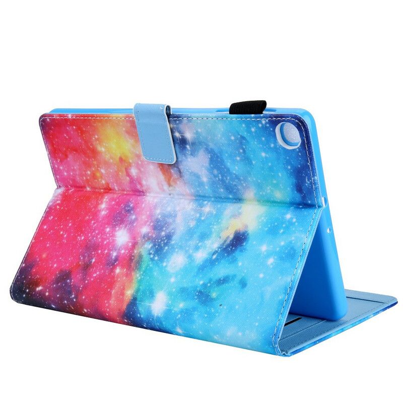 Leren Hoesje Voor Samsung Galaxy Tab A7 Lite Spatie