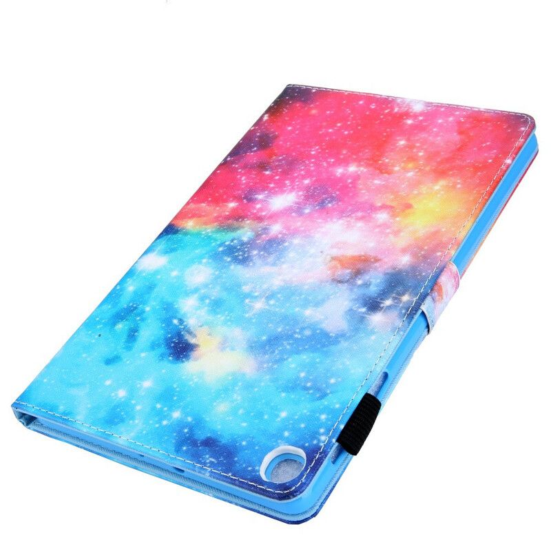 Leren Hoesje Voor Samsung Galaxy Tab A7 Lite Spatie