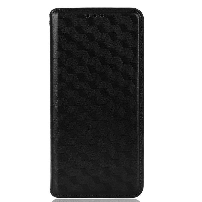 Bescherming Hoesje voor Samsung Galaxy A53 5G Folio-hoesje 3d Diamant Leereffect