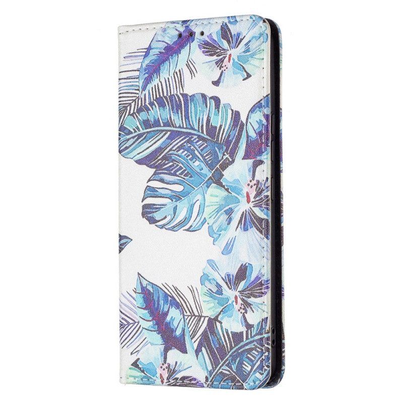 Bescherming Hoesje voor Samsung Galaxy A53 5G Folio-hoesje Bladeren