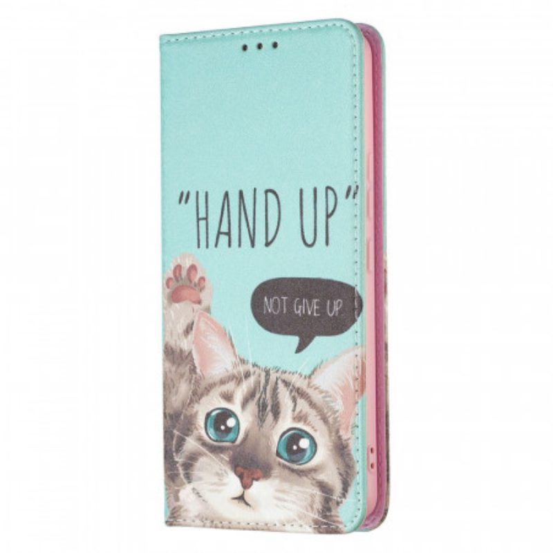 Bescherming Hoesje voor Samsung Galaxy A53 5G Folio-hoesje Hand Omhoog