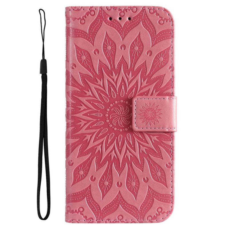 Flip Case voor Samsung Galaxy A53 5G Zonnebloem