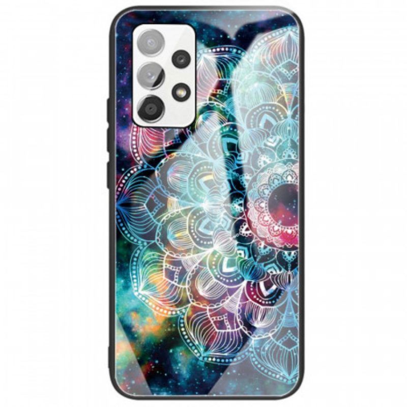 Hoesje voor Samsung Galaxy A53 5G Mandala Gehard Glas