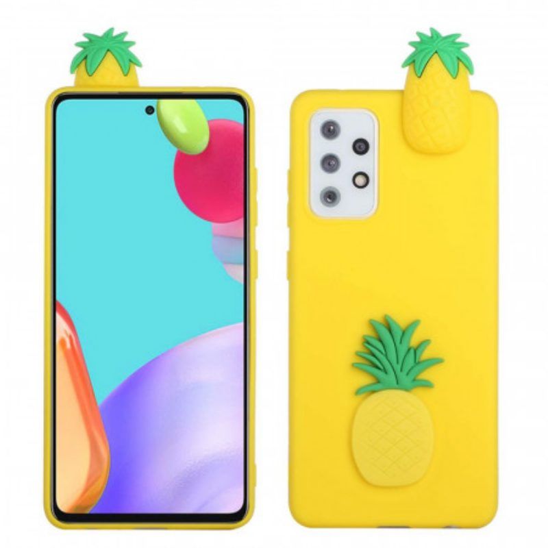 Telefoonhoesje voor Samsung Galaxy A53 5G 3d Ananas