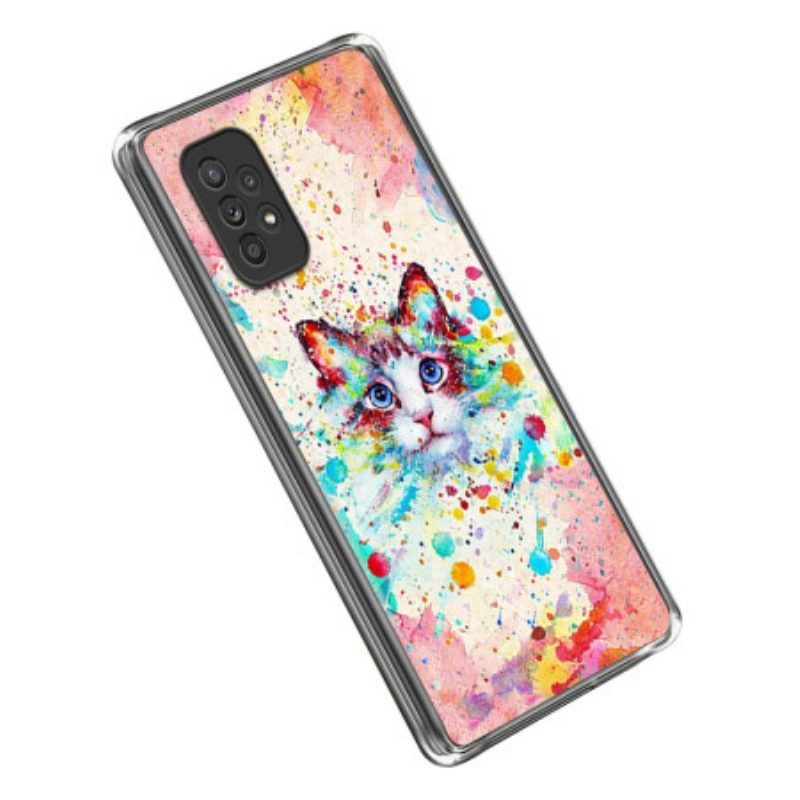 Telefoonhoesje voor Samsung Galaxy A53 5G Katten Kunst