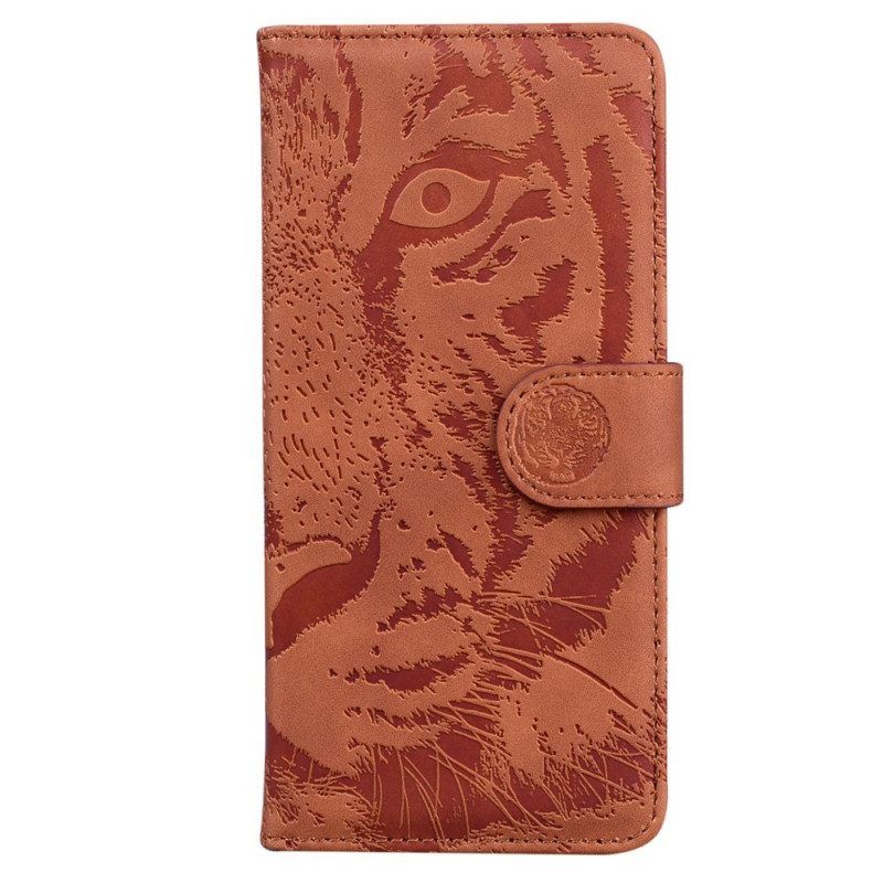 Folio-hoesje voor Sony Xperia 1 IV Tijger Print