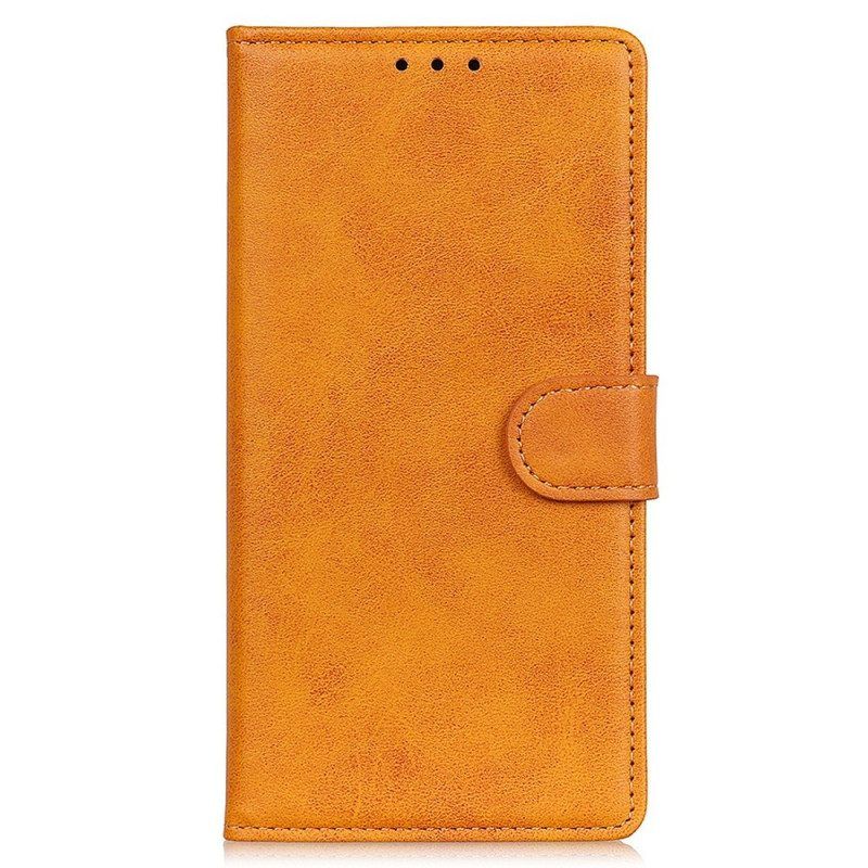 Leren Hoesje voor Sony Xperia 1 IV Mat Leereffect