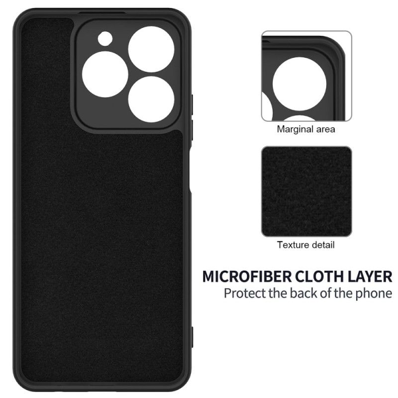 Hoesje Realme C61 Bandje Van Vloeibaar Siliconen