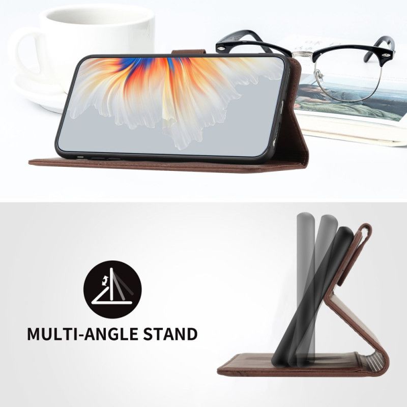 Leren Hoesje Realme C61 Lach En Hart Bescherming Hoesje