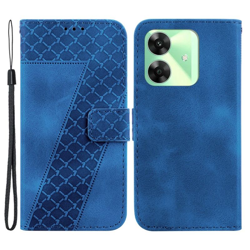 Leren Hoesje Voor Realme C61 Design 7