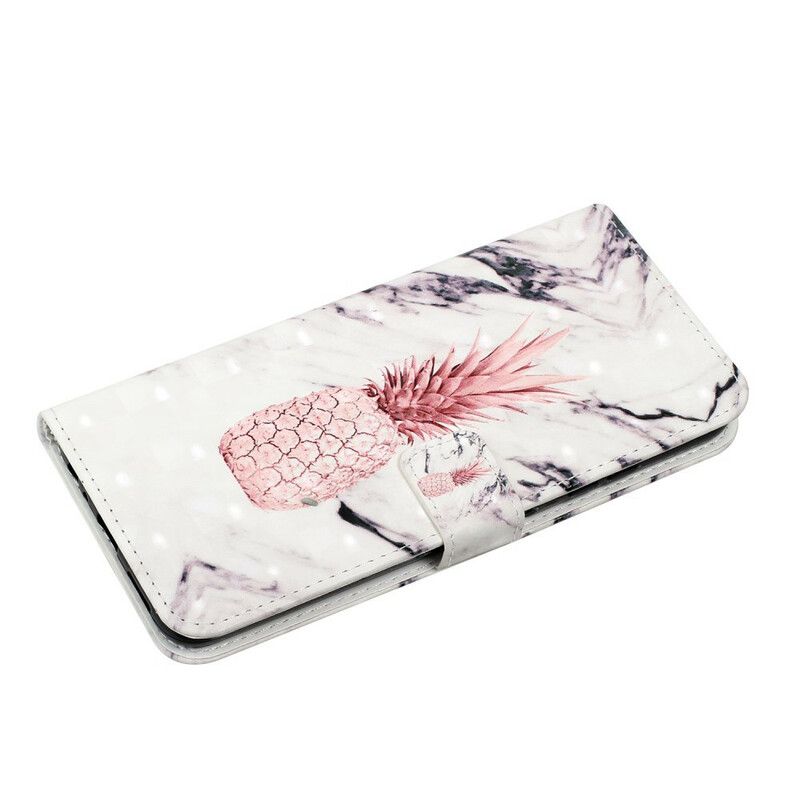 Bescherming Hoesje Samsung Galaxy S21 Fe Lichtvlek Ananas