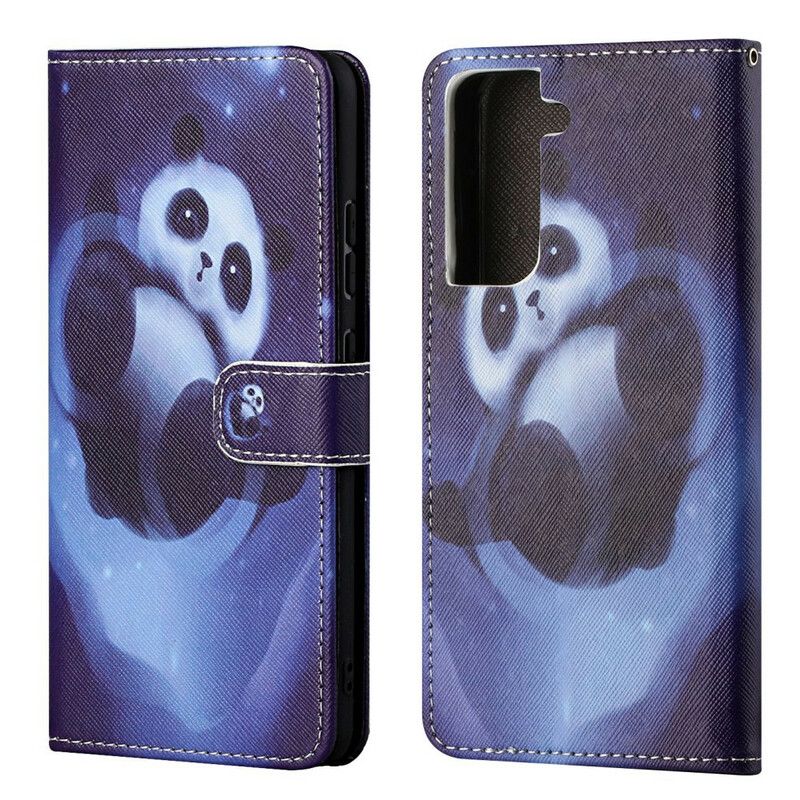 Bescherming Hoesje Samsung Galaxy S21 Fe Panda Space