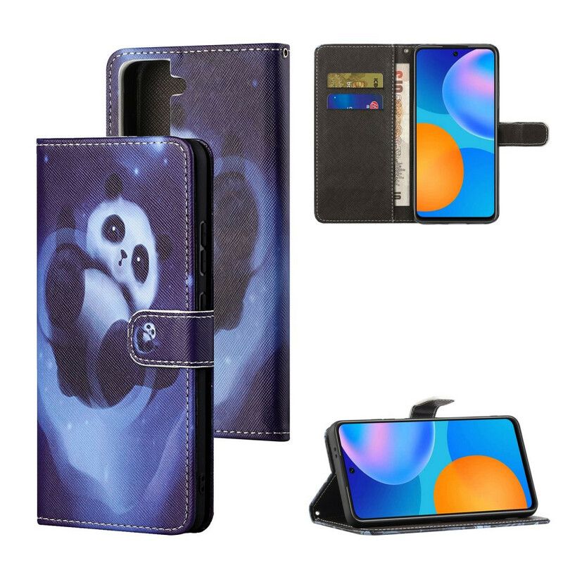 Bescherming Hoesje Samsung Galaxy S21 Fe Panda Space