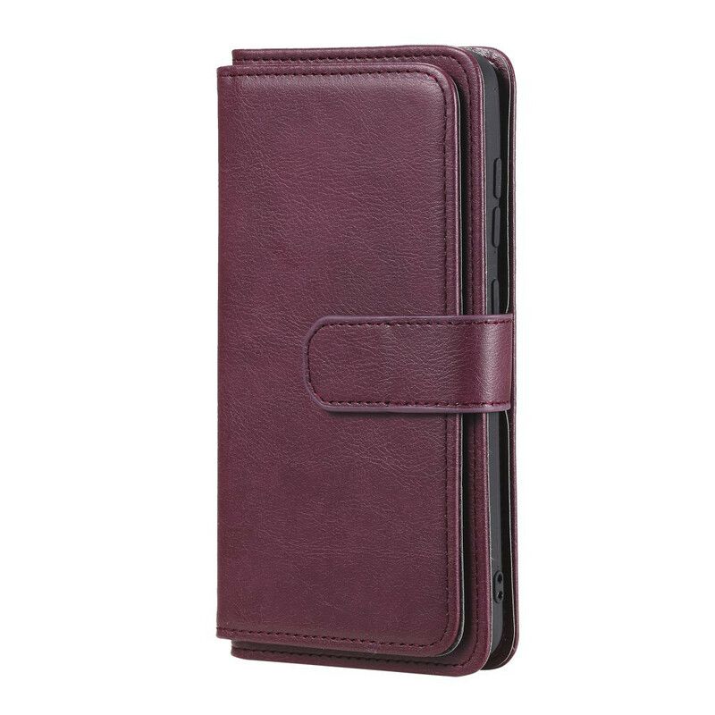 Folio-hoesje Samsung Galaxy S21 Fe Kunstleer 10 Kaarthouder
