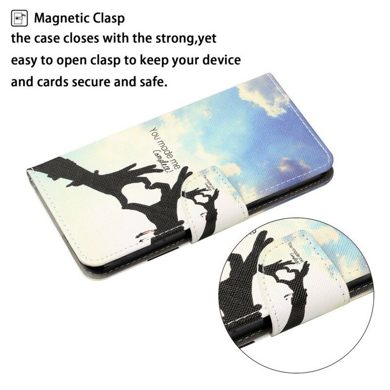 Leren Hoesje Samsung Galaxy S21 Fe Compleet Met Sleutelkoord