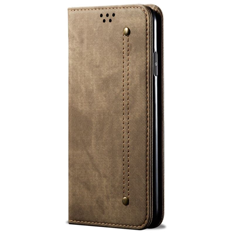 Folio-hoesje Voor Xiaomi Redmi Note 14s Denimstof
