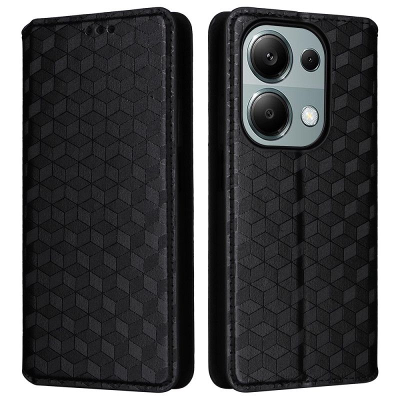 Folio-hoesje Xiaomi Redmi Note 14s Diamantpatroon Bescherming Hoesje
