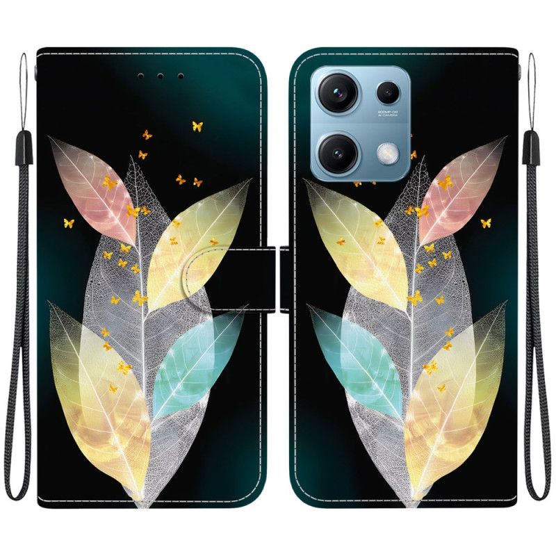 Folio-hoesje Xiaomi Redmi Note 14s Kleurrijke Veren