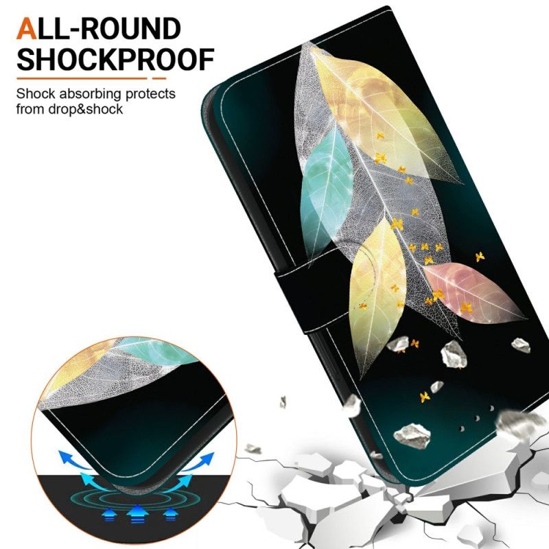 Folio-hoesje Xiaomi Redmi Note 14s Kleurrijke Veren