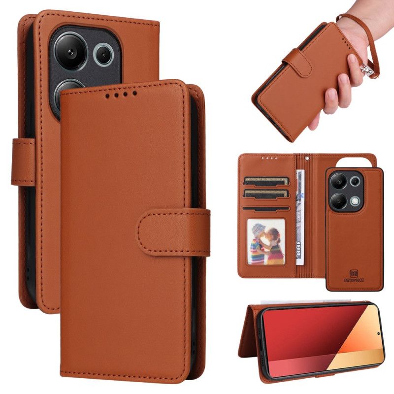 Folio-hoesje Xiaomi Redmi Note 14s Telefoonhoesje Afneembaar Etui Betopnice