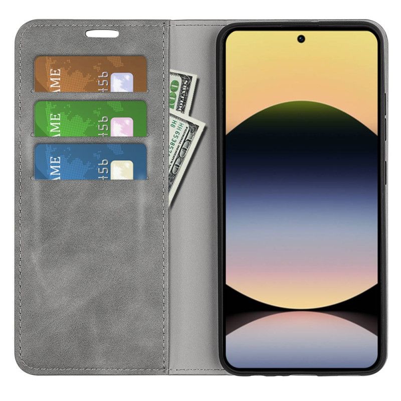 Folio-hoesje Xiaomi Redmi Note 14s Telefoonhoesje Leerstijl