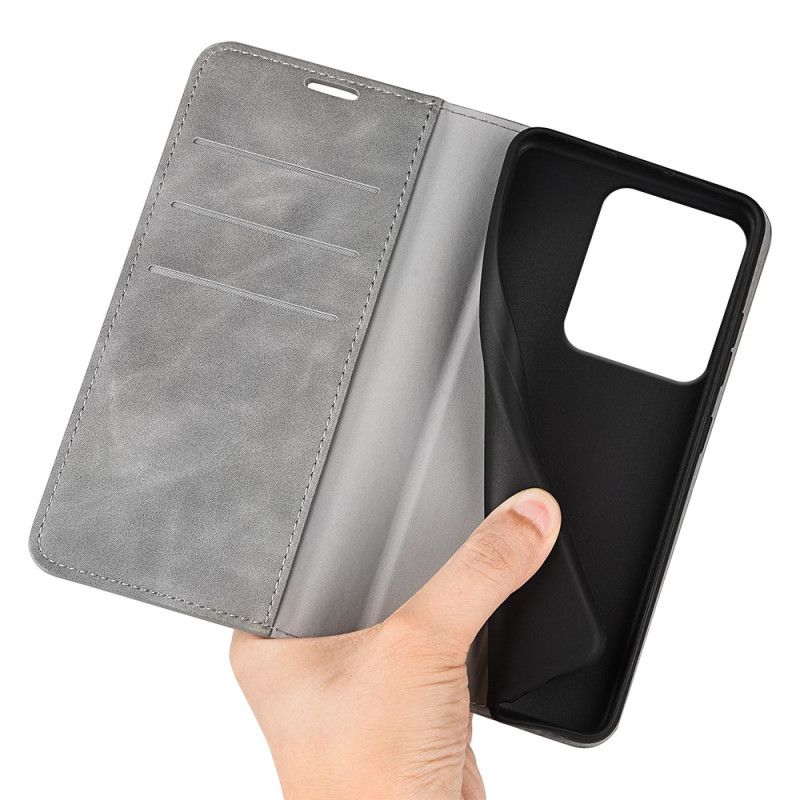 Folio-hoesje Xiaomi Redmi Note 14s Telefoonhoesje Leerstijl