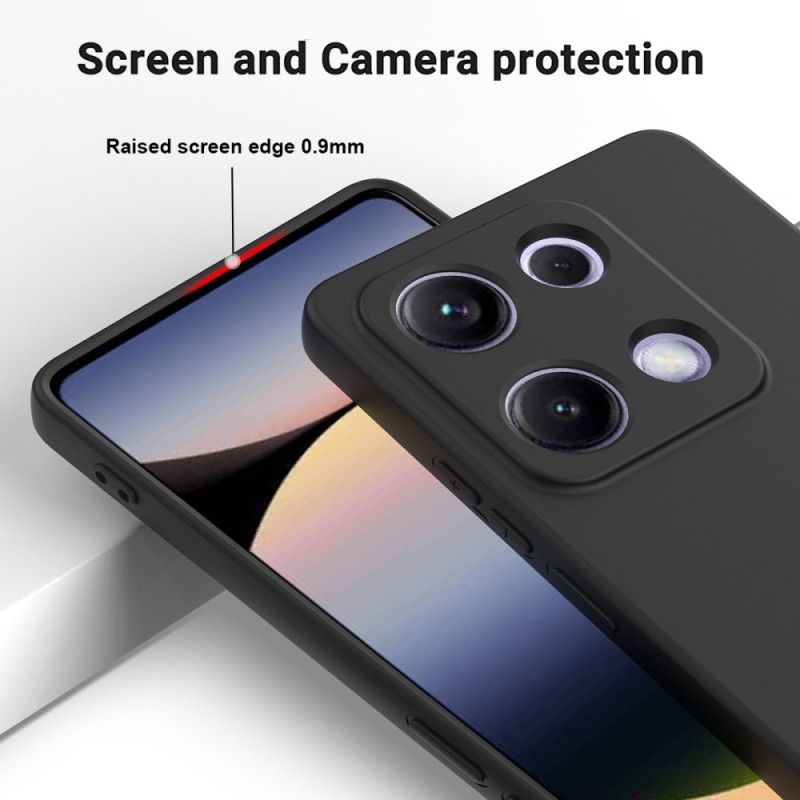 Hoesje Xiaomi Redmi Note 14s Vloeibare Siliconen Band Bescherming Hoesje