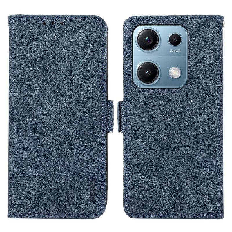 Leren Hoesje Voor Xiaomi Redmi Note 14s Abeel Suède-effect