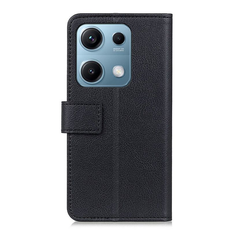 Leren Hoesje Xiaomi Redmi Note 14s Klassiek Bescherming Hoesje