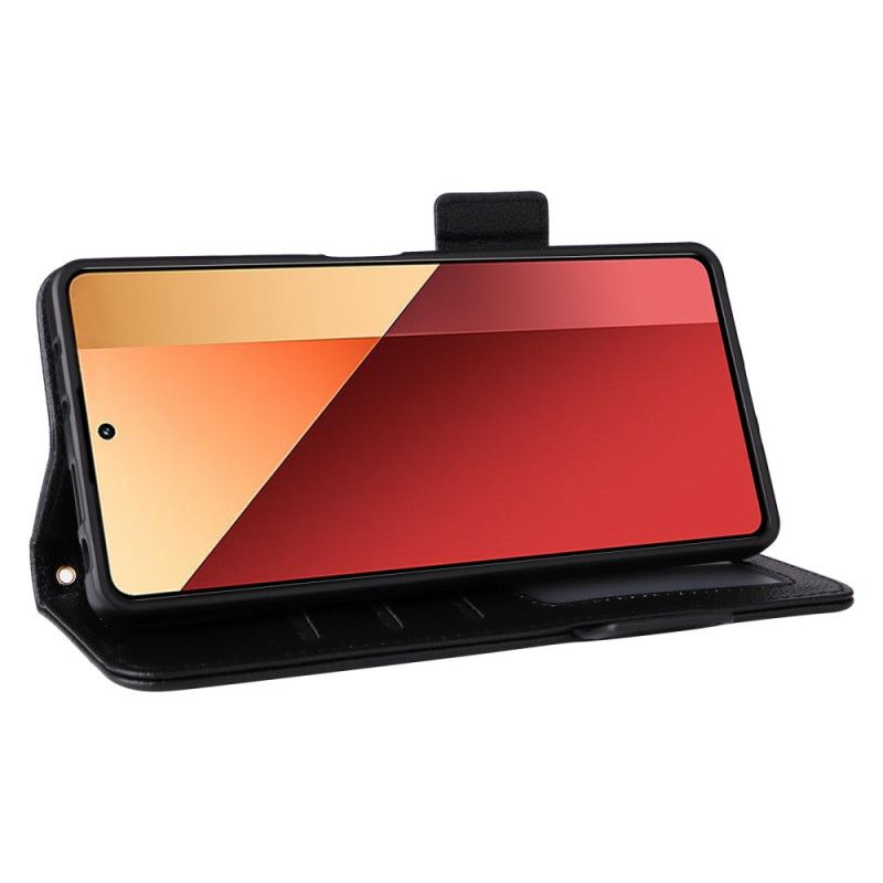 Leren Hoesje Xiaomi Redmi Note 14s Ultraslank Met Riem Bescherming Hoesje