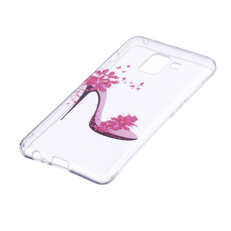 Hoesje Samsung Galaxy A8 Bloemrijke Pomp