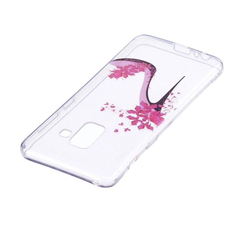 Hoesje Samsung Galaxy A8 Bloemrijke Pomp